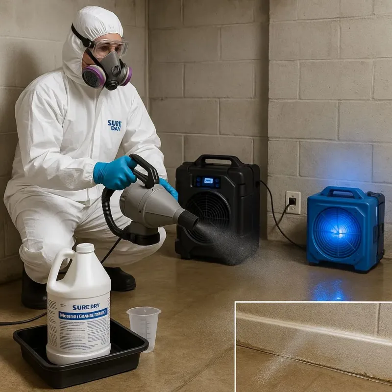 Sanitization and Odor Removal process in Buena Vista, PR