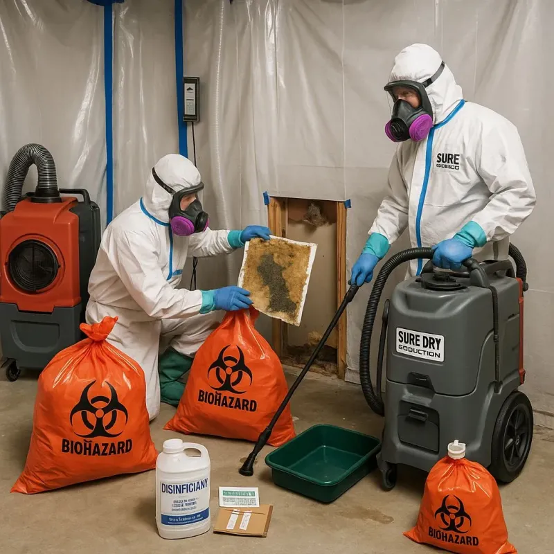 Contaminated Water Handling Protocols process in Buena Vista, PR