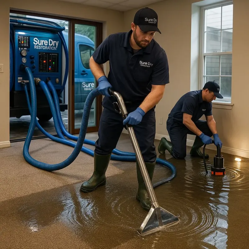 Water Extraction and Removal process in Buena Vista, PR